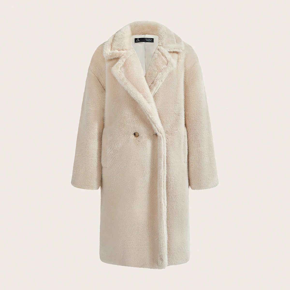 Women's Long Fluffy Teddy Coat, Fashion Versatile