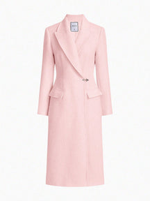 PREMIUM WOOL-BLEND HOOK CLASP COAT